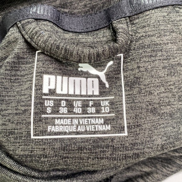 Puma Running Pullover Hoodie Top Warm Cell Long Sleeve Thumb Hole Activewear - Picture 7 of 15